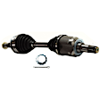 Front, Driver and Passenger Side Axle Assemblies, 4WD