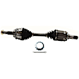 Front, Driver and Passenger Side Axle Assemblies, 4WD