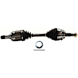 Front, Driver and Passenger Side Axle Assemblies, 4WD