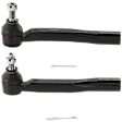 Front, Driver and Passenger Side, Outer Tie Rod End