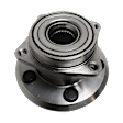 4-Wheel Set Front and Rear, Driver and Passenger Side Wheel Hubs, With Bearing, AWD, 4-Wheel ABS