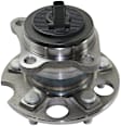 Rear, Driver and Passenger Side Wheel Hub, 5 Lugs, With Bearing, FWD