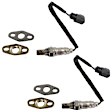 Before Catalytic Converter Oxygen Sensor, Set of 2, 4-wire, 4.5L, 6Cyl