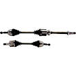 2007 Toyota Camry - Front, Driver and Passenger Side Axle Assembly, 2.4L 4Cyl
