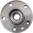 Rear, Driver and Passenger Side Wheel Hub, 5 Lugs, With Bearing
