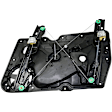 2013 Volkswagen GTI - Front, Driver and Passenger Side Power Window Regulator, Without Motor