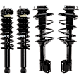 Front and Rear, Driver and Passenger Side Fully Loaded Struts, Sedan/Wagon