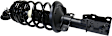 Front and Rear, Driver and Passenger Side Shock and Fully Loaded Strut