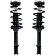 Rear, Driver and Passenger Side Fully Loaded Struts
