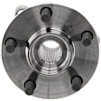 Front and Rear, Driver and Passenger Side Wheel Hub, 5 Lugs, With Bearing, AWD