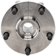 Rear, Driver and Passenger Side Wheel Hub, 5 Lugs, With Bearing