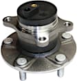 Rear, Driver and Passenger Side Wheel Hub, 5 Lugs, With Bearing, FWD, 2.0L, 4Cyl