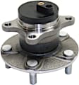 Rear, Driver and Passenger Side Wheel Hub, 5 Lugs, With Bearing, FWD, 2.0L, 4Cyl