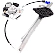 Front and Rear, Driver and Passenger Side Power Window Regulator, With Motor