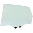 Rear, Driver and Passenger Side Door Glasses, Green Tint, Replaces NAGS No. FD23605 GTYN, FD23606 GTYN