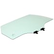 Rear, Driver and Passenger Side Door Glasses, Green Tint, Replaces NAGS No. FD23605 GTYN, FD23606 GTYN