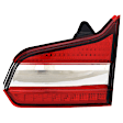 Driver and Passenger Side, Inner LED Tail Light, With bulb(s), OE Replacement