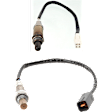 Before and After Catalytic Converter Oxygen Sensor, B1S1; California-Esv, Set of 2, 4-wire, 4 Cyl 2.2L