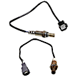 Before and After Catalytic Converter Oxygen Sensors, 4-Wire, 4 Cylinder, 2.5L Engine