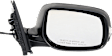 Driver and Passenger Side Mirrors, Power Adjust, Manual Folding, Non-Heated, Paintable, In-housing Signal Light, No Memory, No Puddle Light, No Auto-Dimming, No Blind Spot Feature