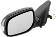2016 Scion tC - Driver and Passenger Side Mirror, Power Adjust, Non-Heated, Paintable, Manual Folding, In-housing Signal Light, No Blind Spot Feature, Without Memory Recall, No Puddle Light, No Auto-Dimming