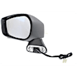 Driver and Passenger Side Mirrors, Power Adjust, Manual Folding, Non-Heated, Textured Black, No Signal Light, No Memory, No Puddle Light, No Auto-Dimming, No Blind Spot Feature