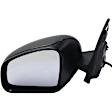 Driver and Passenger Side Mirrors, Power, Manual Folding, Heated, Textured Black, No Signal Light, No Memory, No Puddle Light, No Auto-Dimming, No Blind Spot Feature