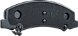 Front and Rear Brake Pad Set, Ceramic