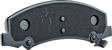 Front and Rear Brake Pad Set, Ceramic
