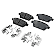 2011 Ford Fusion - Front and Rear Ceramic Brake Pad Set, 3.0L 6Cyl, FLEX