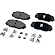 2009-2018 Toyota RAV4 - Front And Rear Brake Pad Set, 4-Wheel Set, Ceramic