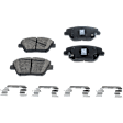 2014 Kia Optima - Front and Rear Front-Ceramic/Rear-Organic Brake Pad Set, 2.4L 4Cyl