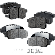 Front and Rear Brake Pad Set, Ceramic