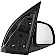 Driver and Passenger Side Mirrors, Power Adjust, Manual Folding, Non-Heated, Textured Black, No Signal Light, No Memory, No Puddle Light, No Auto-Dimming, No Blind Spot Feature
