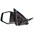 Driver and Passenger Side Mirrors, Power Adjust, Power Folding, Heated, Paintable, In-housing Signal Light, With memory, No Puddle Light, No Auto-Dimming, No Blind Spot Feature