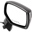 Driver and Passenger Side Mirrors, Power Adjust, Manual Folding, Non-Heated, Paintable, No Signal Light, No Memory, No Puddle Light, No Auto-Dimming, No Blind Spot Feature