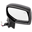 Driver and Passenger Side Mirrors, Power Adjust, Manual Folding, Heated, Paintable, No Signal Light, No Memory, No Puddle Light, No Auto-Dimming, No Blind Spot Feature
