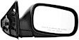 Driver and Passenger Side Mirror, Manual Adjust, Non-Heated, Manual Folding, Paintable, No Signal Light, No Memory, No Puddle Light, No Auto-Dim, No Blind Spot Feature