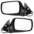 Driver and Passenger Side Mirrors, Power Adjust, Manual Folding, Heated, Paintable, No Signal Light, No Memory, No Puddle Light, No Auto-Dimming, No Blind Spot Feature
