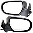Driver and Passenger Side Mirrors, Power Adjust, Manual Folding, Heated, Textured Black, No Signal Light, No Memory, No Puddle Light, No Auto-Dimming, No Blind Spot Feature