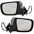 Driver and Passenger Side Mirrors, Power Adjust, Manual Folding, Heated, Paintable, In-housing Signal Light, No Memory, No Puddle Light, No Auto-Dimming, No Blind Spot Feature