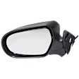 Driver and Passenger Side Mirrors, Power Adjust, Manual Folding, Non-Heated, Paintable, No Signal Light, No Memory, No Puddle Light, No Auto-Dimming, No Blind Spot Feature