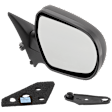 Driver and Passenger Side Mirrors, Power Adjust, Manual Folding, Non-Heated, Paintable, No Signal Light, No Memory, No Puddle Light, No Auto-Dimming, No Blind Spot Feature