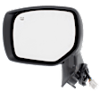 Driver and Passenger Side Mirrors, Power Adjust, Manual Folding, Heated, With 1 Paintable and 1 Textured Black Cap, No Signal Light, Memory, Puddle Light, Auto-Dimming, and Blind Spot Feature