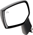 Driver and Passenger Side Mirrors, Power Adjust, Manual Folding, Heated, Paintable, No Signal Light, No Memory, No Puddle Light, No Auto-Dimming, No Blind Spot Feature