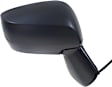 Driver and Passenger Side Mirror, Power Adjust, Heated, Manual Folding, Textured Black, No Signal Light, No Memory, No Puddle Light, No Auto-Dim, No Blind Spot Feature