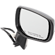 Driver and Passenger Side Mirrors, Power Adjust, Manual Folding, Heated, Textured Black, No Signal Light, No Memory, No Puddle Light, No Auto-Dimming, No Blind Spot Feature