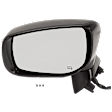 Driver and Passenger Side Mirrors, Power Adjust, Manual Folding, Heated, Paintable, No Signal Light, No Memory, No Puddle Light, No Auto-Dimming, No Blind Spot Feature