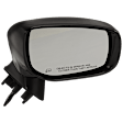 Driver and Passenger Side Mirrors, Power Adjust, Manual Folding, Heated, Paintable, No Signal Light, No Memory, No Puddle Light, No Auto-Dimming, No Blind Spot Feature