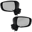 Driver and Passenger Side Mirrors, Power Adjust, Manual Folding, Heated, Paintable, In-housing Signal Light, No Memory, No Puddle Light, No Auto-Dimming, No Blind Spot Feature